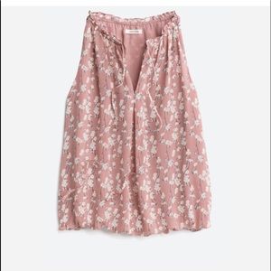 Stitch fix- pink floral blouse